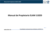 FAW ELAM 1102D Manual De Propietario