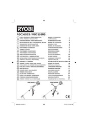 Ryobi RBC30SES Manual De Utilización