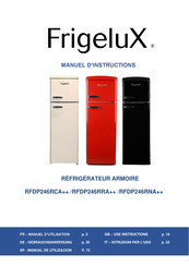 Frigelux RFDP246RRA++ Manual De Utilización