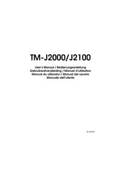 Epson TM-J2000 Manual Del Usuario