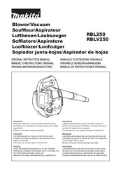 Makita RBL250 Manual De Instrucciones Original