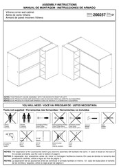 Leroy Merlin Vilhena 200257 Instrucciones De Armado