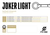 FTC JOKER LIGHT FTC/JOKER/L1A/110 Manual Del Usuario