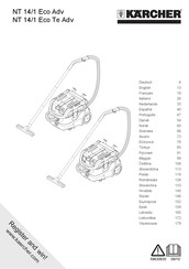 Kärcher NT 14/1 Eco Adv Manual Del Usuario