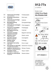 CRUZ Evo Rack Alu Module A44 912-77 Serie Instrucción De Montaje