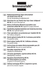 brennenstuhl MZ 44 Instrucciones De Empleo