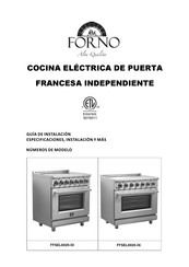 Forno Alta Qualita FFSEL6020-30 Guia De Instalacion