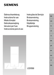 Siemens LC97050 Instrucciones Para El Uso