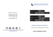 Grandstream GWN7810 Serie Guía De Instalación Rápida
