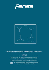 FENSA IE6LP Manual De Instrucciones