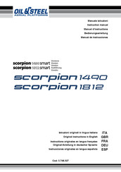 Oil & Steel scorpion 1490 smart Manual De Instrucciones