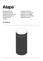 Alape WT.RX400.KE Instrucciones De Montaje