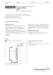 Endress+Hauser Waterpilot FMX21 Manual De Instrucciones Abreviado