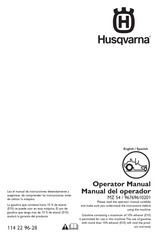 Husqvarna 96769610201 Manual Del Operador