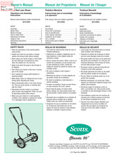 Scotts 2010-20SG Manual Del Propietário