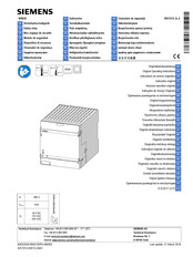 Siemens SIRIUS 3SK1213-2A Serie Instructivo