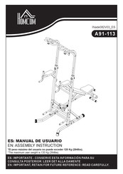 HOMCOM A91-113 Manual De Usuario