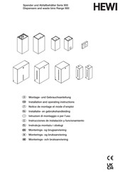 Hewi 900.06.01060 Instrucciones De Instalación Y Funcionamiento