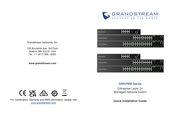 Grandstream GWN7800 Serie Guía De Instalación Rápida