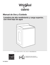 Whirlpool cabrio WTW8500DC Manual De Uso Y Cuidado