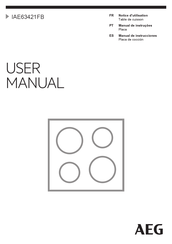 AEG IAE63421FB Manual De Instrucciones