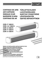 Ventur COR- 3.5 1000 N Manual De Instalacion Y Uso