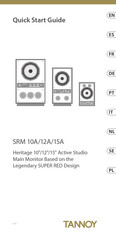 Tannoy SRM 15A Manual De Instrucciones