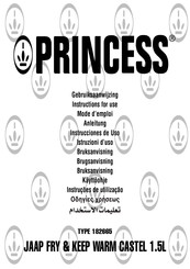 Princess 182665 Instrucciones De Uso