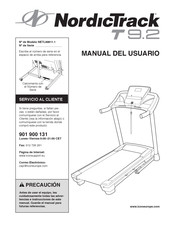 NordicTrack T 9.2 Manual Del Usuario