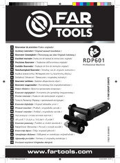 Far Tools 115021 Traduccion Del Manual De Instrucciones Originale