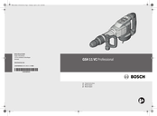 Bosch GSH 11 VC Professional Manual Original