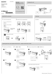 Sony SRS-XB3 Manual De Instrucciones