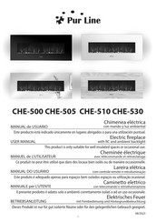 Pur Line CHE-510 Manual De Usuario