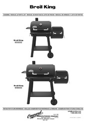 Broil King 958050 Manual De Armado Y Lista De Partes