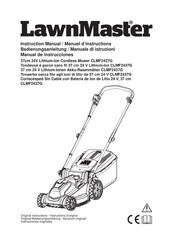 LawnMaster CLMF2437G Manual De Instrucciones