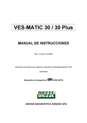 Diesse VES-MATIC 30 PLUS Manual De Instrucciones