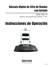 Rice Lake Weighing Systems 340-10 Serie Instrucciones De Operación