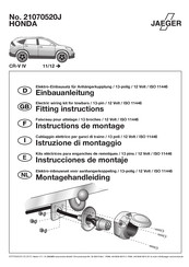 Jaeger 21070520J Instrucciones De Montaje