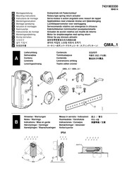 Siemens GMA164.1 Instrucciones De Montaje