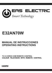 EAS ELECTRIC E32AN70W Manual De Instrucciones