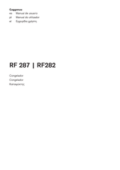 Gaggenau RF 287 Manual De Usuario