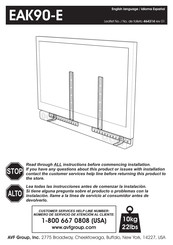 AVF Group EAK90-E Manual Del Usuario