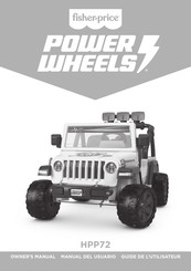 Mattel fisher-price Power Wheels Happy Hound Rescue Cruiser Jeep Wrangler Manual Del Usuario