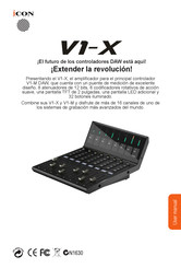 ICON V1-X Manual Del Usuario