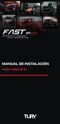 TURY FAST MAX IP 5 Manual De Instalación