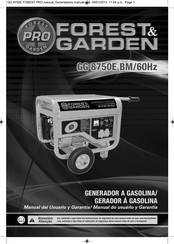 Forest Garden Pro GG 8750E Manual Del Usuario Y Garantía