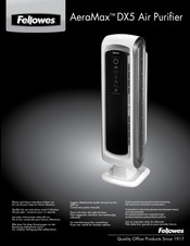 Fellowes AeraMax DX5 Manual Del Usuario