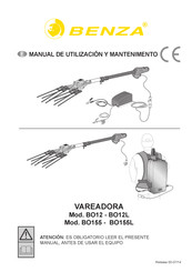 benza BO155 Manual De Utilización