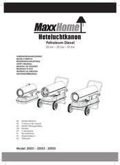 MaxxHome 20553 Manual De Usuario