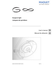 Getinge MAQUET G8E Manual De Utilización